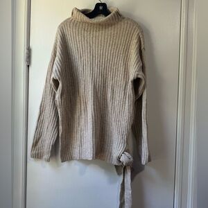 Mijeong Park Ribbed Pullover With Side Tie Size M